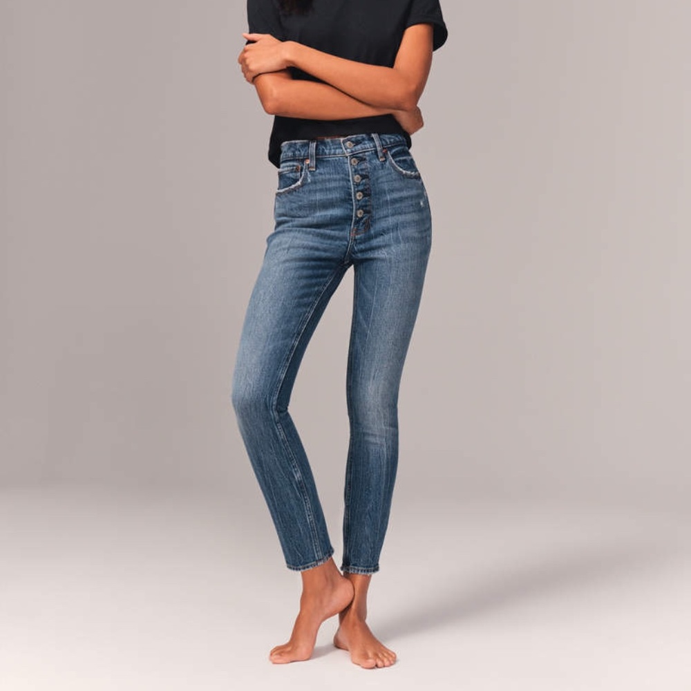 Abercrombie NWOT High Rise Skinny Jeans